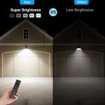 RopeLux 3000LM Motion Sensor Solar Lights - 2 Pack