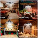 Solar Shed Light with Motion Sensor and Remote