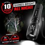 Mini Tactical LED Flashlight 2 Pack - 5 Modes
