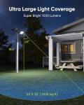 1000 Lumens Solar Flood Light with Battery