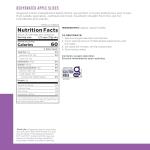 Dehydrated Apple Slices - Gluten Free Survival Food