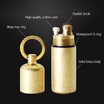 PPFISH Mini Brass Peanut Lighter for Survival
