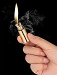 PPFISH Mini Brass Peanut Lighter for Survival