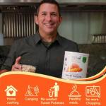 Freeze-Dried Sweet Potatoes - 25-Year Shelf Life