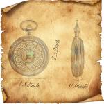 Waterproof Brass Pocket Compass for Outdoor Adventures