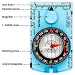 TurnOnSport Advanced Scout Orienteering Compass