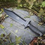 MOSSY OAK Survival Bowie Knife & Folding Pocket Knife