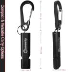 Loud Emergency Whistles with Carabiner Clip - 2 Pack