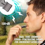 TACRAY Titanium Ultra-Loud Survival Whistle