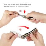 MOSSY OAK Survival Bowie Knife & Folding Pocket Knife