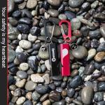 Loud Emergency Whistles with Carabiner Clip - 2 Pack