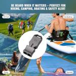 TACRAY Titanium Ultra-Loud Survival Whistle