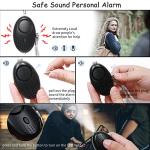 Safety Keychain Set with Personal Alarm for Women