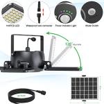 INXPHY Solar Shed Light with Motion Sensor & Remote
