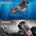 SKYFIRE 5000 Lumens Rechargeable Tactical Flashlight