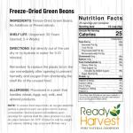 Freeze Dried Green Beans - Emergency Food Can