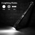 Mini Waterproof LED Pen Flashlights - 2 Pack