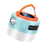 Solar-Powered LED Tent Light with Remote Control