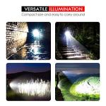 WdtPro S3000 LED Flashlight - Super Bright & Zoomable