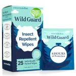 DEET-Free Mosquito Repellent Wipes - 25 Pack