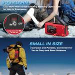 NITIGO NOAA Weather Radio with Solar Charging & SOS Alarm