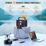 500W Portable Solar Power Station for Outdoor Adventures
