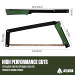 AGAWA BOREAL21 Folding Saw for Camping & Survival