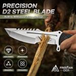 Freelander Full Tang Bushcraft Knife with Sheath