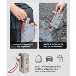 Hand Crank Dynamo Charger with Flashlight and Radio