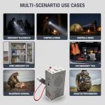 Hand Crank Dynamo Charger with Flashlight and Radio