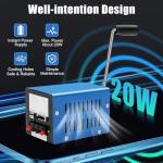 Portable Manual Crank Generator for Emergency Charging