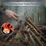 23-in-1 Tactical Survival Watch with Compass