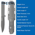 Cold Steel SRK Tactical Fixed Blade Knife