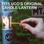 Long-Burning White Candles for UCO Lanterns - 20-Pack