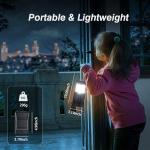 Portable Solar Camping Lantern with USB Charger
