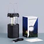 Portable Solar Camping Lantern with USB Charger