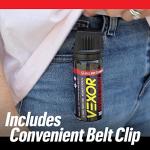 Vexor Police-Strength Pepper Spray 2-Pack with Clip