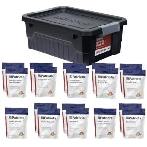 4Patriots 128 Freeze-Dried Survival Meals Kit