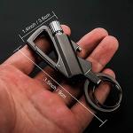 Waterproof Permanent Match Flint Fire Starter Keychain
