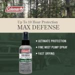 Coleman 100 Max Mosquito Repellent Spray 4 oz