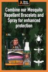 Bear Grylls Mosquito Repellent Bracelets - Pack of 10