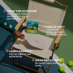 Cliganic Natural Mosquito Repellent Stickers - 90 Pack