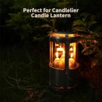 Long-Burning 12-Hour Candles for Survival Gear