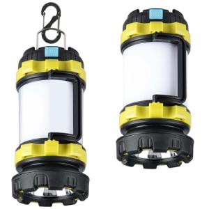 BOBKID 2 Pack Rechargeable Camping Lanterns 1000LM