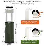 Mini Candle Lantern for Camping and Emergencies