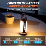 LED Rechargeable Camping Lanterns - 3-Pack