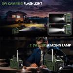 NOAA Emergency Radio with SOS Alarm & Power Bank