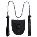 Pocket Chainsaw with Paracord Handle for Survival