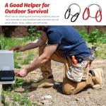 Stainless Steel Wire Saw Set for Camping