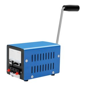 Portable Hand Crank Generator for Outdoor Survival